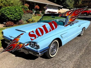 Left front of 1965 Ford Thunderbird