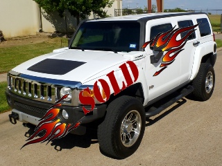 Left front 2008 Hummer H3